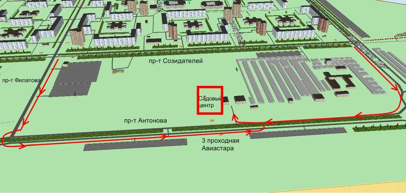 Карта промзона ульяновск